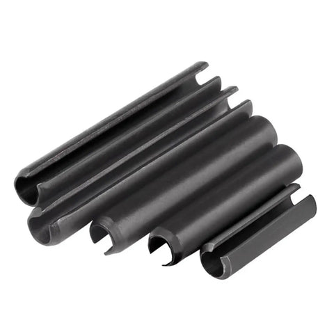 Spring Pins Assortment Kit M1.5 To M6 In 65Mn And 304 Stainless Steel Heavy Duty Dowel Pins Roll Pins Slotted Split Open Pins