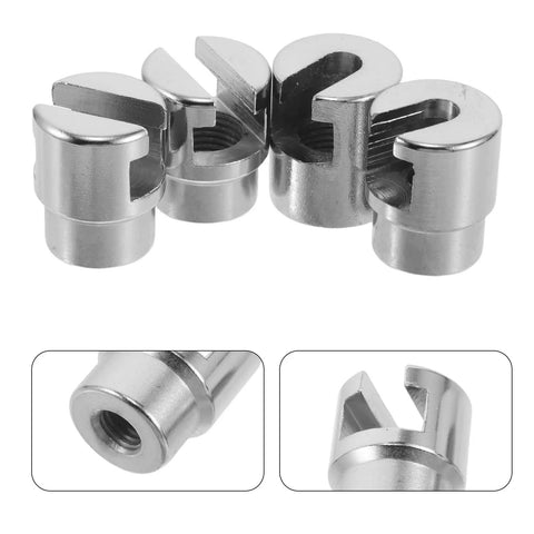 Dent Removal Tool Replacement Screw Tips Iron For 4pc Slide Hammer Auto Body Dent Puller Kit With Sheet Metal Adapters For Professional Workshops Rapid Dent Repair, 4-piece metal tips