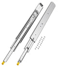 Heavy Duty Drawer Slides 30 Inch Full Extension Side Mount Ball Bearing Tracks With Dual Lock Clip and screws for tool cabinets