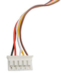 Close-up of 5-line connector for Digital RC Servo Steering Engine PX9200-21, Beefy 2.2Kg Torque, 1:10 Scale RC Cars.