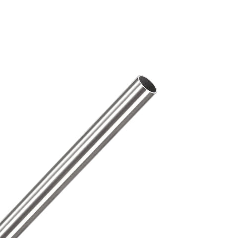 uxcell 304 stainless steel round tube, 6 mm OD, 0.5 mm wall, 300 mm length