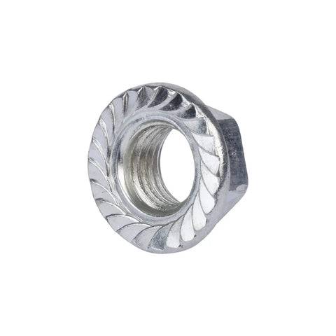 Close-up of threaded metal nut for Oil Level Sensor Switch For Honda GX340 GX390 GX270 GX240 Gas Engine Motors OEM 15510 ZE2 043 Compatible.