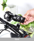 Beefy Adjustable 31.8Mm Bike Stem for Mountain Road BMX Fixie Cycling 90Mm Length shown being installed on handlebars