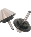 MT3 Bull Nose Live Center for Lathe Rotary Center 75 Degree Morse Taper with MT3 Arbor, precision lathe accessory