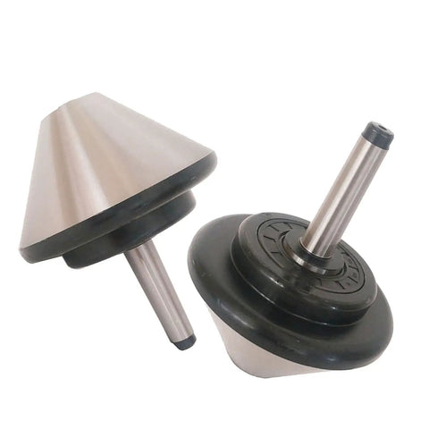 MT3 Bull Nose Live Center for Lathe Rotary Center 75 Degree Morse Taper with MT3 Arbor, precision lathe accessory