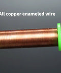 Copper enameled wire from Hands On Electromagnet Experiment Kit For Teens With Real World Physics Projects classroom tool.
