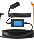 USB C Dash Cam Hardwire Kit 4A With Battery Drain Protection, 11.5 Feet Cable, Converts 12V 24V To 5V For A No Brainer Power Solution