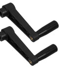 Mobestech 2-Piece Nylon Crank Handle For Milling Machines With Ergonomic Rotating Design And Non Slip Textured Grip.