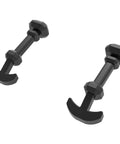 Polaris RZR Cargo Storage Box Rubber Latch Kit For 900 1000 XP 4 1000 S Models 2014 To 2021 2 Pack T Handle Pull Lock Replaces OEM 5415701
