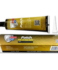 Black Heavy Duty Filler And Seam Sealer Tube 4 Oz Superior Adhesive Patching Material For Holes Cracks In Steel Wood Plastic Strengthens Weakened Metal Straight Up Dead Nuts Formula in a tube with packaging.