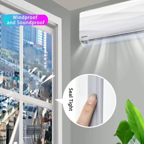 Self Adhesive T Shape Draft Stopper Tape Kills The Draft Seal Window And Door Gaps Block Noise No Sweat Weather Stripping Insulation Roll For Easy Install And Cozy Vibes White 118 Inches Long shown sealing window gap