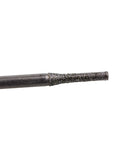 Diamond electroplated 1.5mm core drill bit for gems, silver; pack of 20, side view