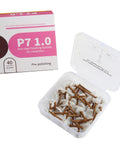 40 Pack Dental Polishing Discs One Step Pre Polishing Finishing Kit P7 1.0 with discs and packaging open for view