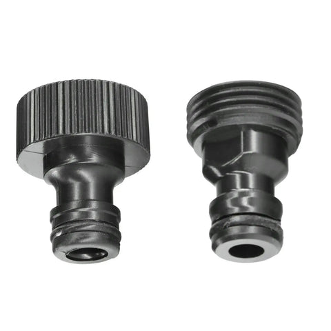 12 Pack 3/4 Inch Garden Hose Quick Connect Fittings Set With Male And Female Adapters For Faucets Nozzles And Hoses Easy Connect Leak Proof Durable Build Includes Washers