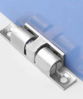 12 Pack Heavy Duty Double Ball Tension Roller Cabinet Catch Latch For Cabinets And Furniture Doors 60mm Solid Brass Closet