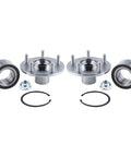 Front Wheel Hub Bearing Kit Set 2 Pack For 2007 2010 Acura RDX And 2007 2011 Honda CRV 5 Lug BR930583K Brand New Factory Sealed