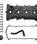 Nissan 2.5L Engine Valve Cover With Gasket Bolts And Oil Filter Cap fits 2007-2013 Altima and Sentra, replaces 13264-JA00A 13270-JA00A