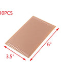 10 Pack Universal PCB Perfboard Prototyping Breadboard Kit 6 By 3.5 Inch With 1440 Holes Full Flat Board Labeled A Z And 01 50