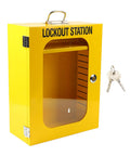 Lockout Tagout Station Wall Mounted Heavy Duty Built Tough LOTO Box Cabinet For Industrial Safety with keys