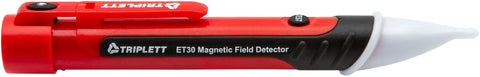 ET30 Non Contact Magnetic Field Detector For AC DC And Permanent Magnets Built In Self Test Magnet And LED Flashlight Handy Workhorse For Testing Solenoid Valves Pneumatic Hydraulic Equipment And Speaker Coils