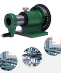 Rock Solid Spin Indexing Jig With Standard 5C Collet and Heavy Duty Cast Steel Body for accurate machining and drilling
