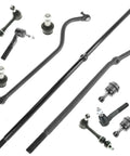 Pro Grade Eleven Piece Steering And Suspension Kit For Dodge Ram 2500 3500 includes front ball joints, tie rod ends, sway links.