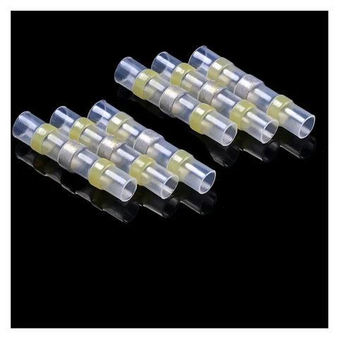 Check Out These Sweet 30 Piece Butt Splice Wire Connector Kits With Heat Shrink Soldering Terminals And Seal Sleeves For Your Welding Cable Projects That Totally Rock, clear copper connectors
