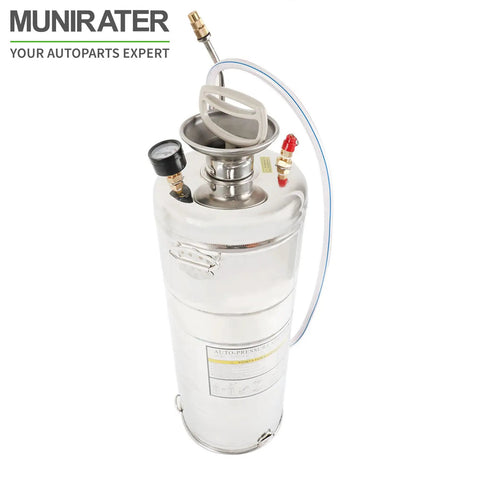 3.5 Gallon Stainless Steel Garden Sprayer With 20 Inch Spray Rod And 3 Foot Hose Built Tough For Lawn Care And Farm Spraying