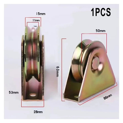 Heavy Duty V Groove Track Wheel Built Different For Rock Solid Performance Slick Rolling Steel Sliding Gate Caster with dimensions