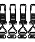 Adjustable Steel Toggle Clamp With 100 Kg Holding Strength For Cabinets Boxes Lockers Doors And Vehicles Heavy Duty Galvanized Iron Mounting Latch Easy Screw On Installation For Secure Closures, pack of 4