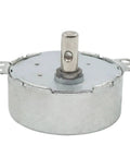 Heavy Duty 4 Watt Synchronous AC Motor 220 Volt Reversible CCW CW 20 Rpm Low Speed Electric Fan Motor Runs Slick For Industrial Jobs And No Hassle Installation Anytime, close-up view.