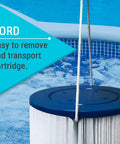 Replacement Filter For FreeFlow Spa 303279 with removal cord by pool