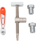 Durable Stainless Steel Bench Dog Clamp For Woodworking 19mm Extended Length Workhorse with wrench and components