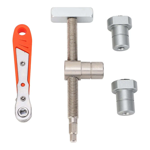 Durable Stainless Steel Bench Dog Clamp For Woodworking 19mm Extended Length Workhorse with wrench and components