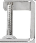 Beefy 2 Pack C Clamp Set Heavy Duty Wide Jaw 304 Stainless Steel For Woodworking Metalworking And DIY Repairs, close-up