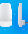 Plug In LED Night Lights With Dusk To Dawn Sensor Ambient Bedroom Glow For Dorm Rooms And Bathrooms Smart Home Friendly Cool White Light Energy Efficient Four Pack