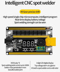 Spot Welder Board With Digital Display 99 Gear Adjustable Power Levels 8V To 24V DIY Friendly 12V Spot Welding Pen Machine Circuit Board Type B