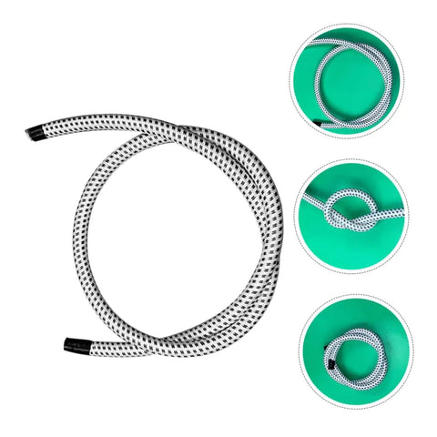 Heavy Duty Garment Steamer Hose Replacement For High Temperature Flexible Tube displayed with close-up details