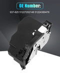 Premium Rear Right Power Door Lock Actuator For Bmw E60 E65 7 Series 5 Series M5 M6 showcased from an angle with OE numbers visible.