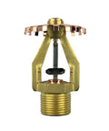 Built Tough Dn25mm Pendent Fire Sprinkler Head One Inch Fast Response With 74C Fusible Alloy showing brass construction and threaded base.