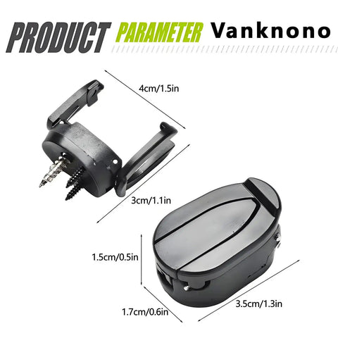 Six Pack Golf Ball Pick Up Retriever Grabber Set dimensions and measurements shown in diagram