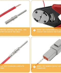 Step-by-step guide using 439 Piece Waterproof Wire Connector Kit With Crimp Tool And Storage Box For Cars And Trucks