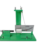 Pendulum Impact Physics Lab Kit For Projectile Velocity Measurements And Flat Throw Motion Experiments Middle School Science Teaching Aids Dynamic Mechanics Demonstration Tool For Hands On Learning with green base and scale.