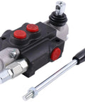 Beefy Hydraulic Control Valve Open Center Four Way Three Position Double Acting For 13 GPM 3600 PSI With SAE 10 Inlet Outlet Ports