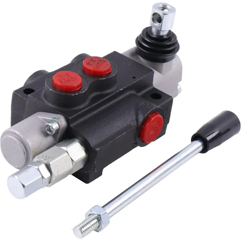 Beefy Hydraulic Control Valve Open Center Four Way Three Position Double Acting For 13 GPM 3600 PSI With SAE 10 Inlet Outlet Ports