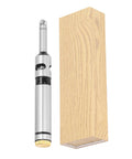 Photoelectric Edge Finder For Milling Machines, Stainless Steel Non Magnetic Centering Rod Detector with Wooden Case, Pro Grade
