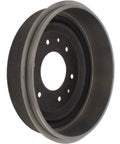 Brake drum, Centric 123.6600 C-Tek, metal, front/rear use, side-angle view