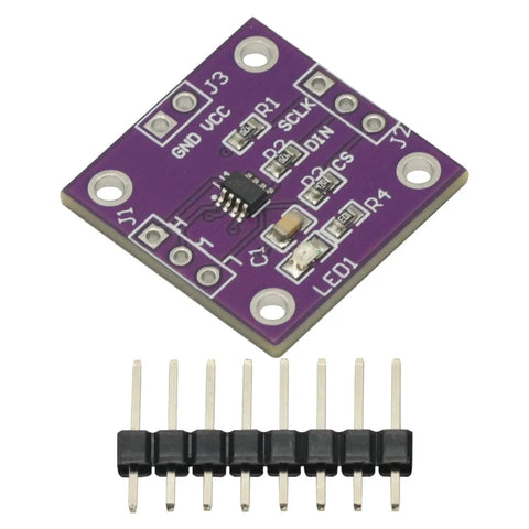 Digital Potentiometer Module TPL0501 100K Adjustable Dope SPI Interface with 256 Tap Positions and pin header