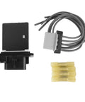 Toyota Tacoma HVAC Blower Motor Resistor With Wiring Harness Replacement For 2005 To 2020 Manual AC Controls components