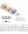 Solid 800pcs Box Of Heat Shrink Wire Connectors With Solder Seal Sleeves And Butt Cable Terminals For Electrical Splice Kit Pro Grade And Super Durable, assorted sizes